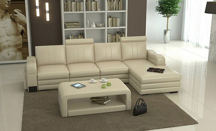 Janice - 3SC - Leather Sofa Lounge Set
